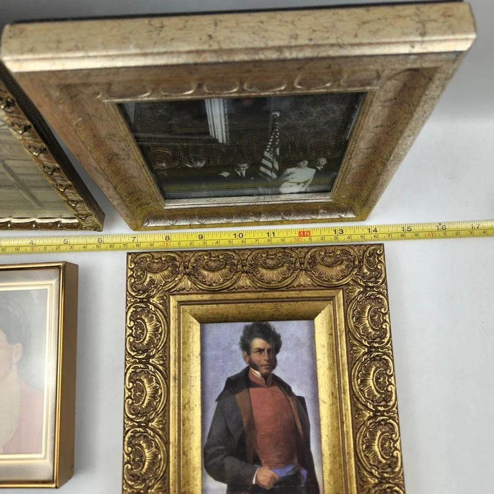Vintage‎ to Modern Photo Frames Lot, Varying Finishes & Sizes